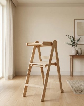 Torre pieghevole per bambini regolabile per aiutare Montessori