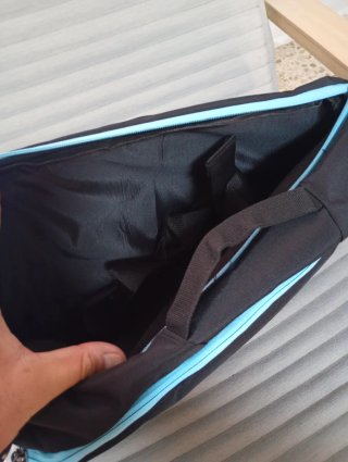 Mochila Patagonia Negra y Azul