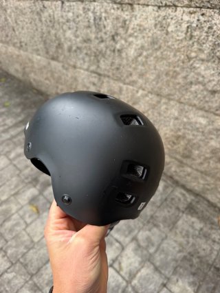 Bicicleta de equilibrio infantil negra