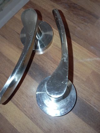 Juego de manillas picaportes para puerta interior
