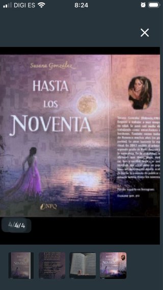 Libro Hasta los Noventa de Susana González