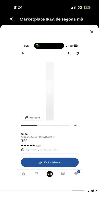 Puertas armario PAX FARDAL IKEA