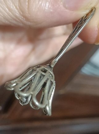 Campanella  Argento 800 in microfusione