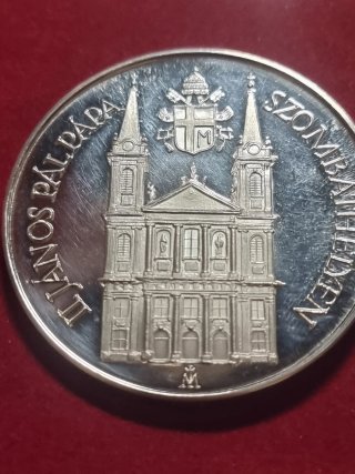 Monedas de Plata 925 Papa Juan Pablo II