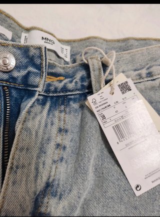 Pantalón corto vaquero Mango Talla M