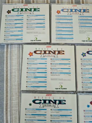 Colección 7 CDs Música de Cine