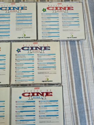 Colección 7 CDs Música de Cine