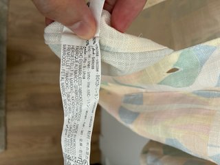 Camisa Zara manga corta estampada