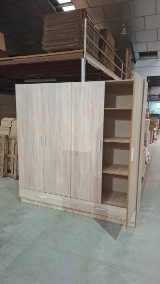 Armario 4 puertas 2 cajones nuevo