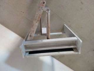 Pupitre madera pizarra infantil plegable