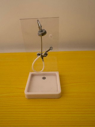 Set da bagno vintage per casa delle bambole Lundby