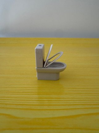 Set da bagno vintage per casa delle bambole Lundby