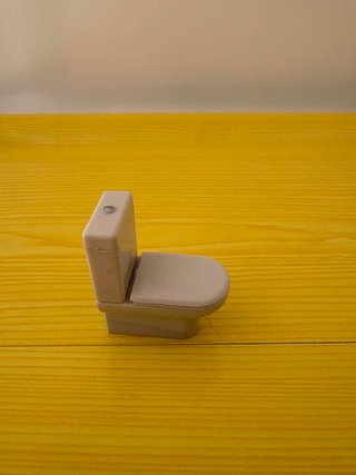 Set da bagno vintage per casa delle bambole Lundby