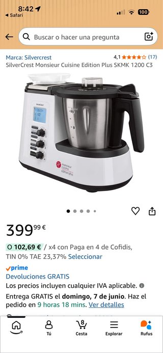 SilverCrest Monsieur Cuisine Edition Plus