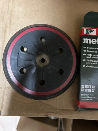 Plato lijadora Metabo 6.24740