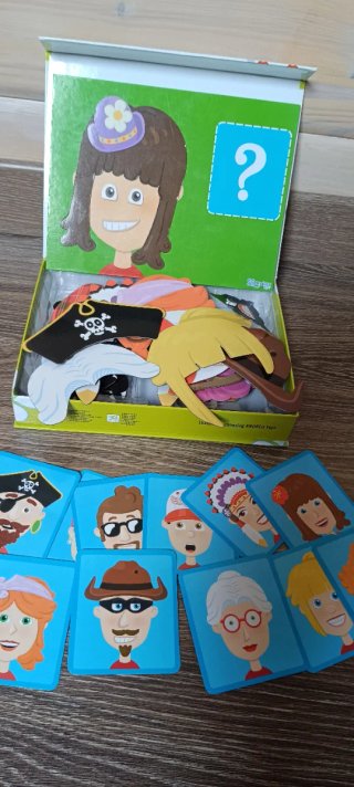 Juego magnético caras
