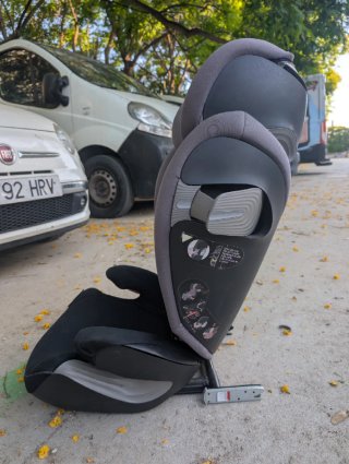 Silla de coche Cybex gris