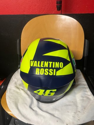 Casco AGV K1-S Azul y Amarillo