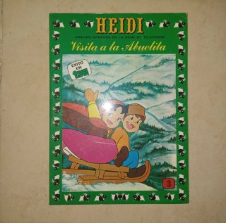 Tebeos o Cómics de Heidi basados en la serie de TV