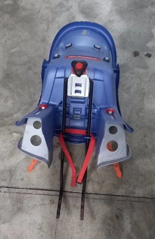 Silla Portabebé Bicicleta Azul