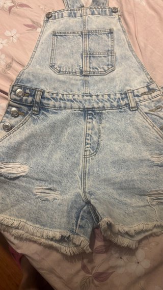 Peto vaquero niña Talla 9-10. Nuevo