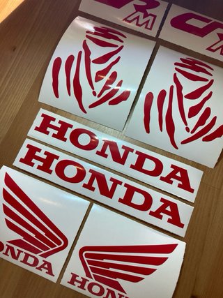Adesivi Honda CRM Made in Italy