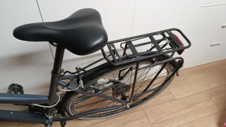 Bicicleta urbana B'twin azul