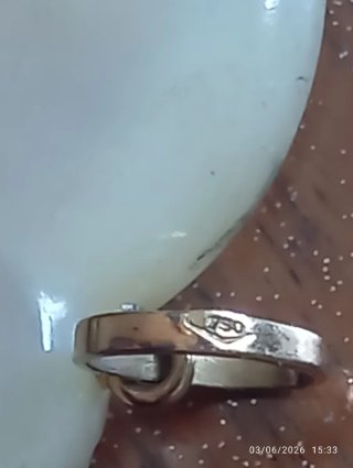 Ciondolo vintage Elefante Oro 18kt Madreperla
