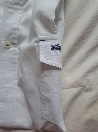 Camisa HUGO BITTI blanca hombre