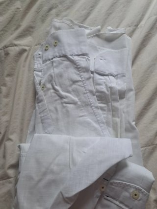 Camisa HUGO BITTI blanca hombre