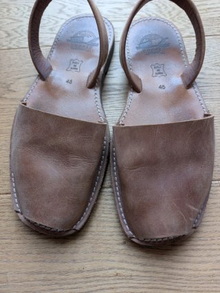 Avarcas Quero Marrones Talla 45