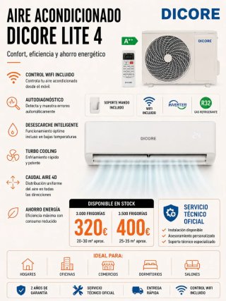 Aire Acondicionado Dicore Lite 4