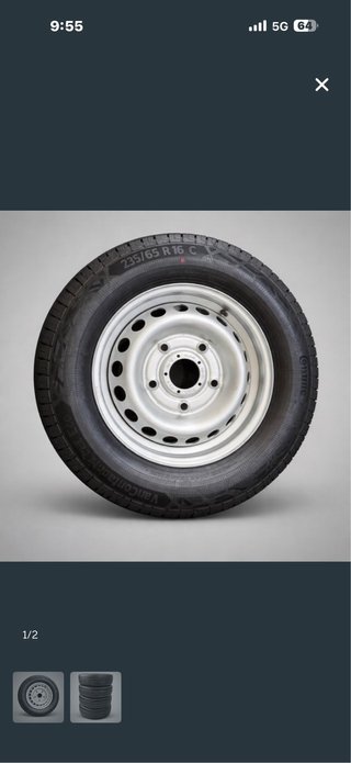 Rueda Continental 235/65 R16 C