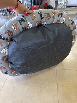 Cama redonda para mascotas mediana