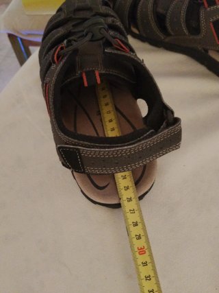 Sandalias Geox Hombre Talla 40 Gris