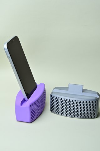 Soporte amplificador para móvil