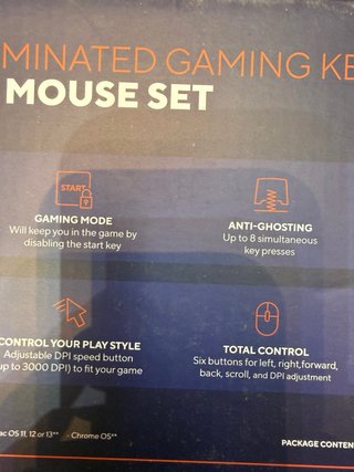 Kit Tastiera e Mouse Gaming Trust AZOR