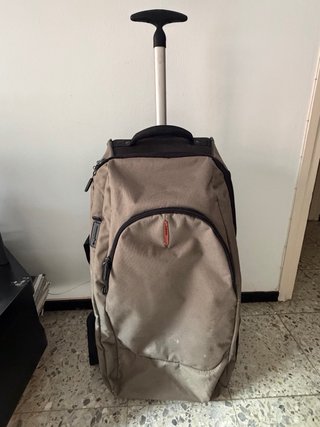 Maleta Samsonite Beige y Negra