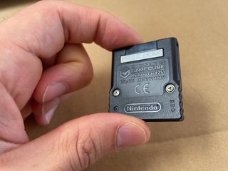 Memory Card Gamecube 251 Blocchi Nera DOL-014