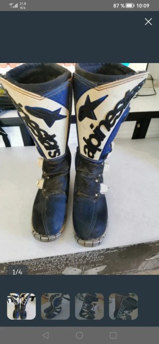 Botas Motocross Alpinestars Talla 42