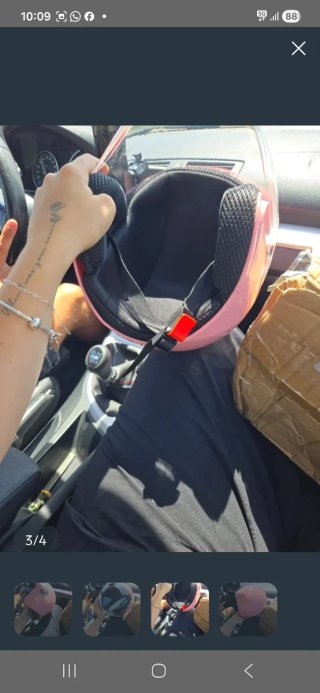 Casco Caaco rosa