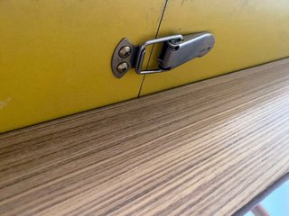 Mesa comedor extensible madera y cristal