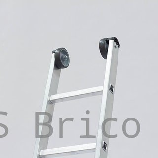Escalera Aluminio 3x12 CUERDA - 3,44+3,44+3,44 M - 80x25mm