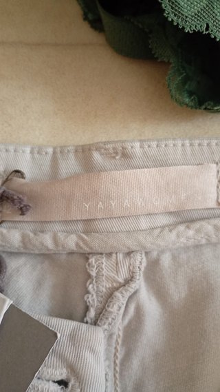 Jeans uomo beige