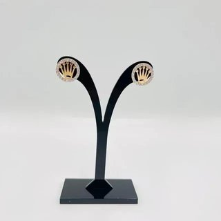 PENDIENTES CORONA CON CIRCONITAS