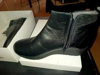 Botines Torres Piel Negro Talla 41