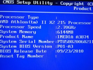 PC Packard Bell iMedia A3874 con Lubuntu