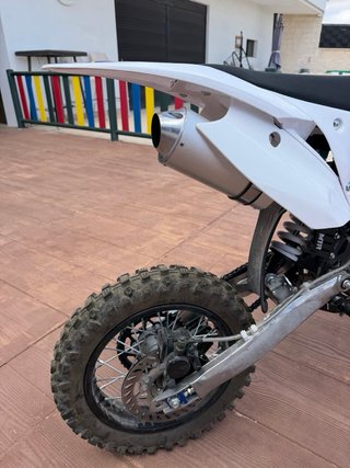 Pit Bike MTR 125cc Motocross Azul/Blanco