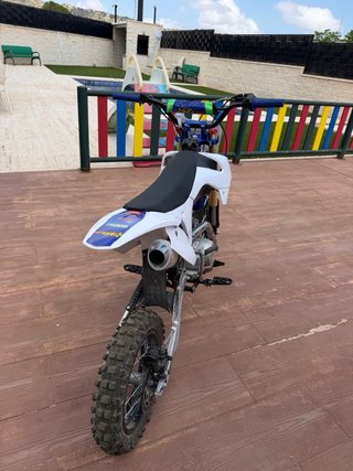 Pit Bike MTR 125cc Motocross Azul/Blanco