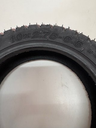 Neumático patinete eléctrico 10x2.7-6.5 Tubeless